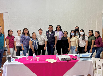Conferencia - Taller al personal del H. Ayuntamiento del municipio de Cocula, Gro.